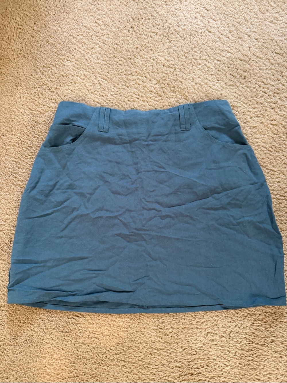 teal blue casual mini skirt from LA Hearts by PacSun new no tags small